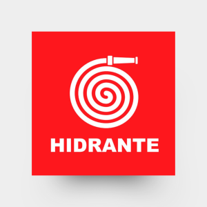 Hidrante   4x0 (só frente) Impressão Digital Corte Reto 